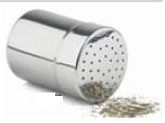 POLVILHADOR FUROS PEQUENO ALT.7.5CM INOX